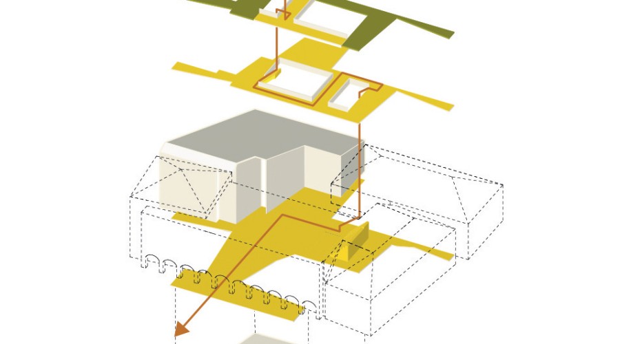 Illustratie nieuwbouw