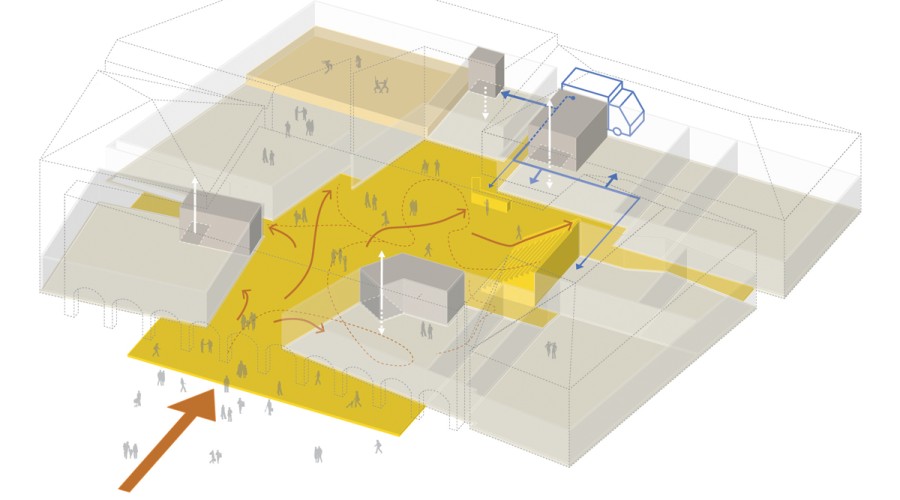 Illustratie nieuwbouw