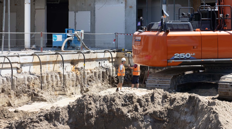 uitgraven kelderopslag