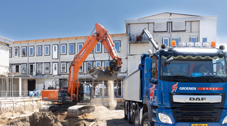 uitgraven kelderopslag