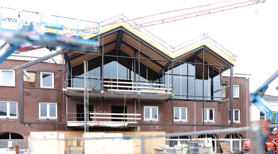 Voorgevel glasdicht