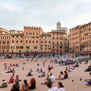 Piazza del Campo,  Siena